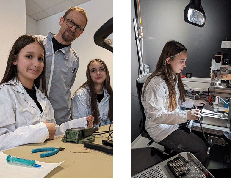 Girls Day Teilnehmerinnen Werk Teisnach